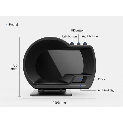 OBD Display PRO HUD with OBD2 and GPS diagnostics