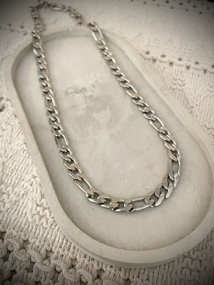 Unisex Stainless Steel Chain Necklace new, silver