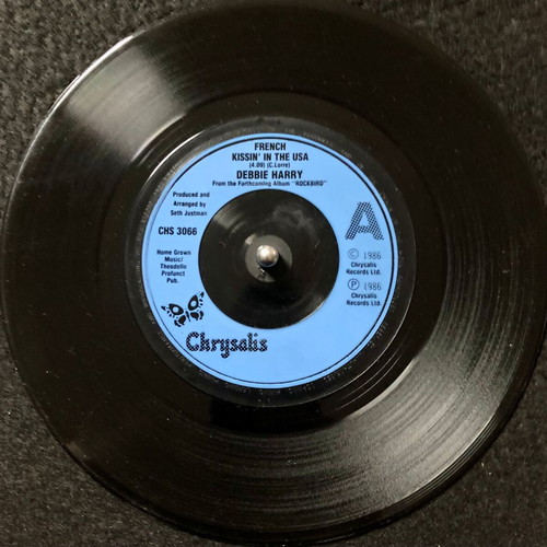 Debbie Harry French Kissin 7" vinyl single used, pop