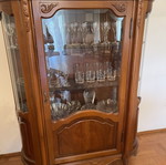Classic Rococo Style Showcase like new, solid wood