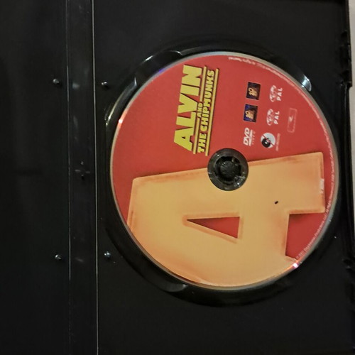 Alvin and the Chipmunks DVD like new, dubbed
