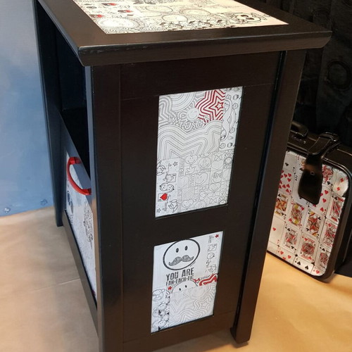 Hand-Renovated Custom-Made Unique Cabinet