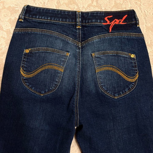 Lee Optix x Self-Portrait jeans like new, blue, size XS