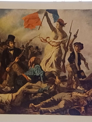 Delacroix 5541 card postal new