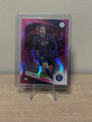 Topps UCC Flagship 2026 Barcola PSG Pink wave new