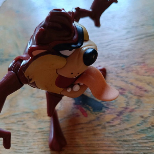 Taz figure used, approximately 8-9 cm tall