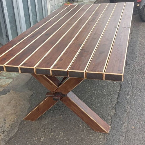 Handmade solid pine table new