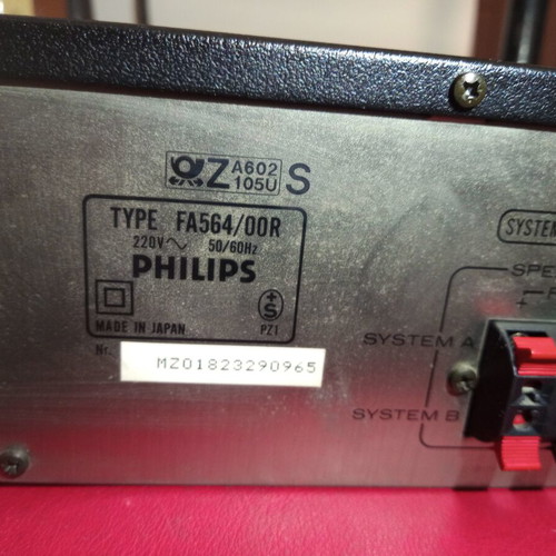 Philips sound amplifier used, made in Japan
