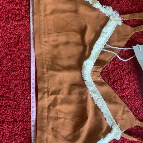 Arpyes Molly Boho Top new, terracotta, size M