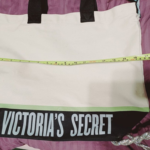 Victoria's Secret beach bag medium size new, white
