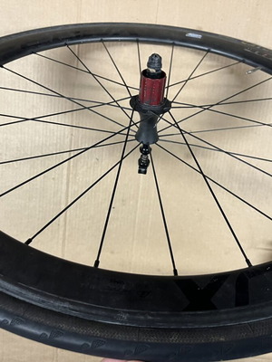 SpeedX Carbon Bicycle Wheels 700c x70 with Continental Gator Skin Tires used