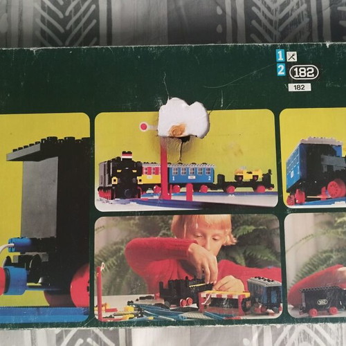 Lego 182 Passenger Express Train 4.5V μεταχειρισμένο, σκέτο κουτί