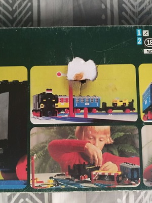 Lego 182 Passenger Express Train 4.5V μεταχειρισμένο, σκέτο κουτί