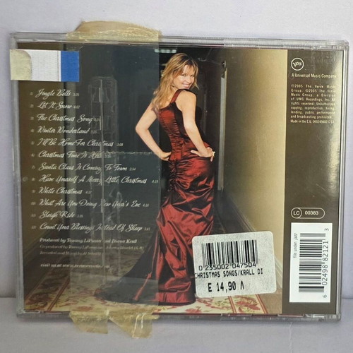 CD Diana Krall Featuring The Clayton-Hamilton Jazz Orchestra used, Christmas Songs