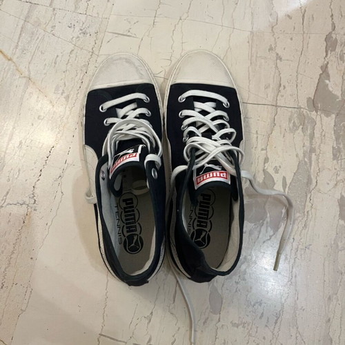Puma sneakers black like new, size 41