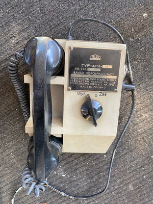 Telos TYP-APK-5/K ship telephone used