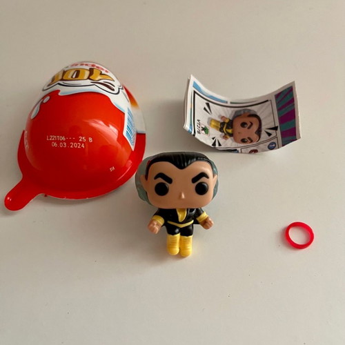 DC Kinder Joy Black Adam Funko 2023 new with leaflet