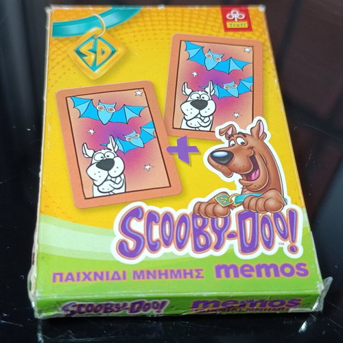 Scooby-Doo Memory Game used by Trefl