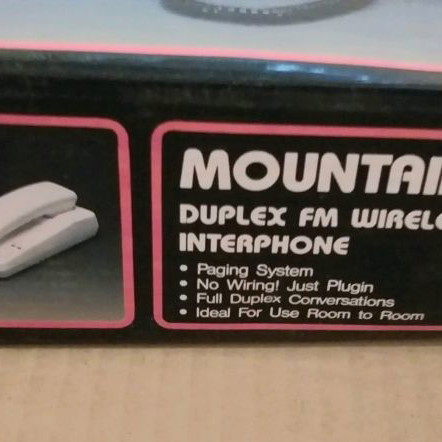 Duplex FM Wireless Interphone new