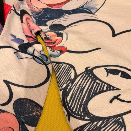 Mickey Mouse sweater used, colorful, size L