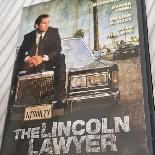 The Lincoln Lawyer DVD new, action thriller with subtitles