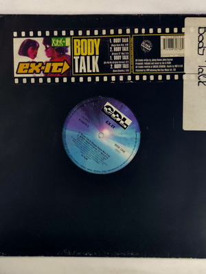 Ex-It Body Talk 12'' vinyl used, original 1996 electronic single