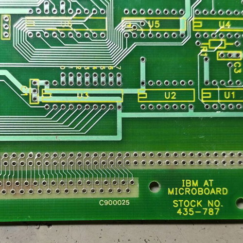 IBM AT Microboard ISA Bus electronic construction board like new