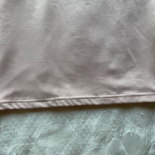 Oh Polly Pencil midi skirt like new, beige/pink, size M
