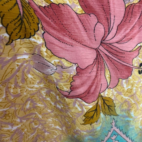 Hibiscus Silk Pareo Pink New