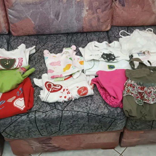 Σετ ρούχων κοριτσιού 12 μηνών μεταχειρισμένο