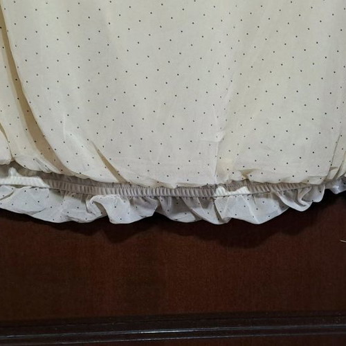 Women's blouse beige 3XL used with elastic hem
