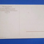 Biblical postcard used