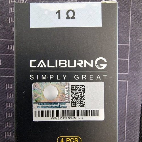 Uwell Caliburn G Coils 1.0 Ohms Pack of 4 New