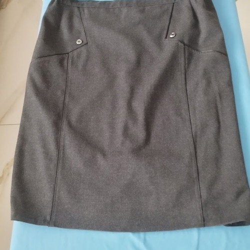 Vintage Greek Collection Women's Skirt like new, grey anthracite