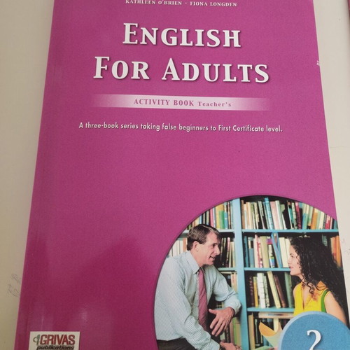 English for Adults Teacher's Editions set of 2 books like new