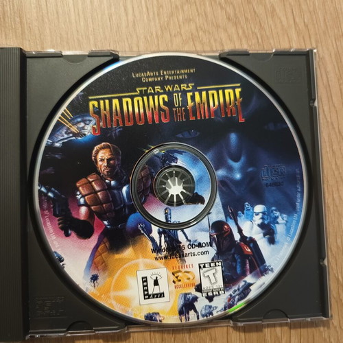 Starwars Shadows of the Empire PC game used, big box edition