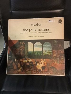 Vivaldi The Four Seasons vinyl record used, good condition