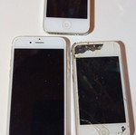 iPhone mobile phones for spare parts