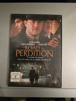 Road to Perdition DVD σαν καινούργιο, ελληνικοί υπότιτλοι, περιπέτεια δράσης