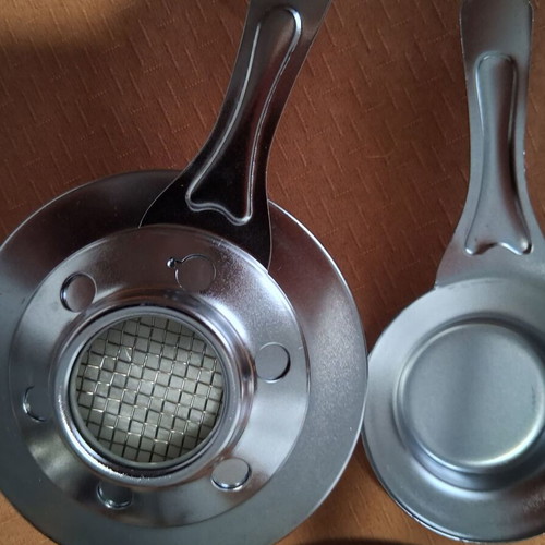 Fondue set stainless steel vintage, new unused