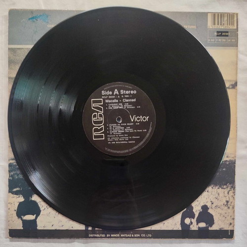 Clannad Macalla vinyl record used, 1985, rock