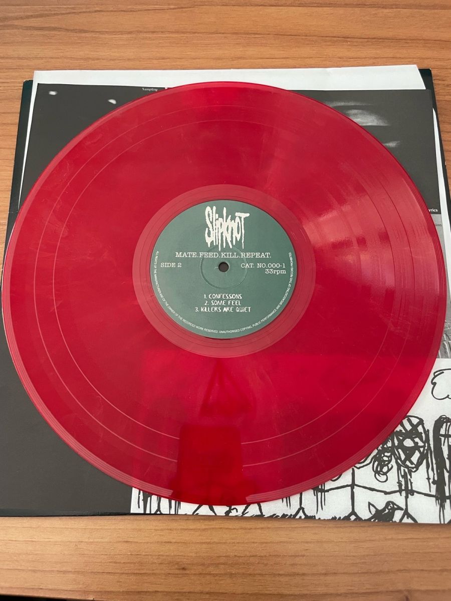 Slipknot Mate. Feed. Kill. Repeat. red… - € 459,00 - Vendora.cy