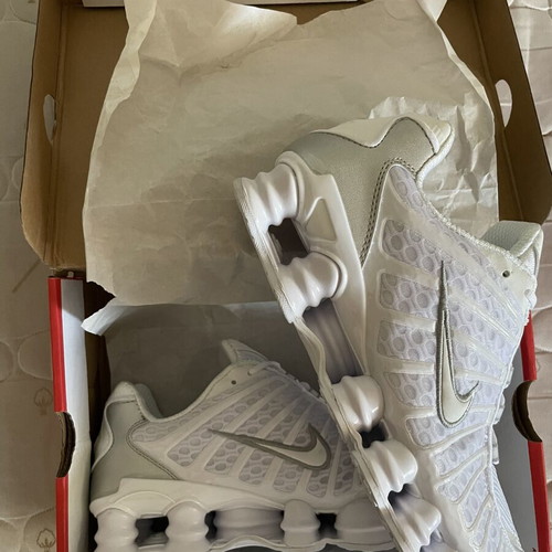 Nike Shox TL sneakers white/silver new