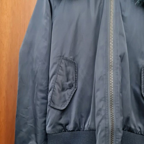 Desiree waterproof jacket with detachable hood like new, blue, sizes S and M