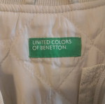 Benetton jacket silver like new