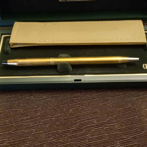 Cross 23k Gold Plated Classic Pen with Case