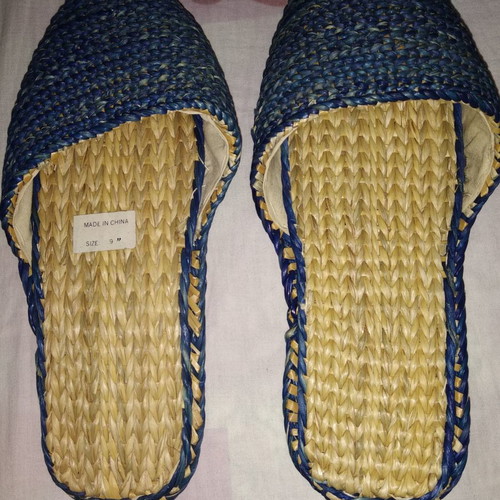 Chinese women's straw slippers new ethnic style