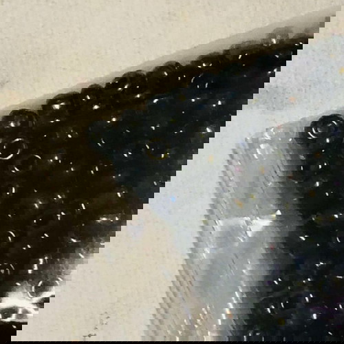 Γυάλινες χάντρες LUMINGZANG No 38 καινούργιο, 1000 τεμ., 1 mm