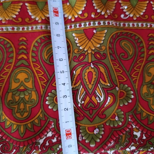 Women's tunic shirt used, multicolor, size XL
