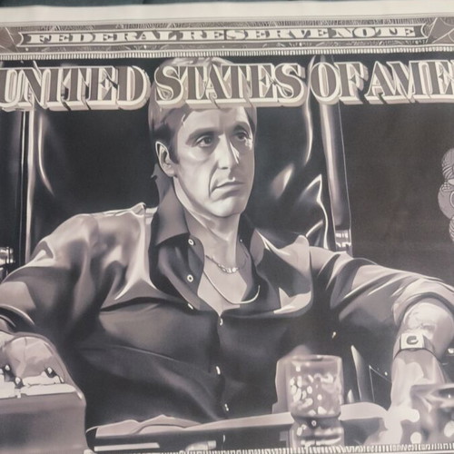 Scarface Poster Tony Montana like new